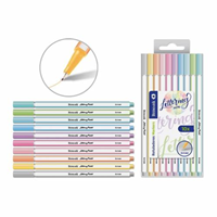 PACK 10 ROTULADORES LETTERING PASTEL 0.4 MM BISMARK