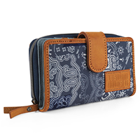 Cartera De Mujer Lois Arcadia En Poliéster-Lona-Denim-Polipiel