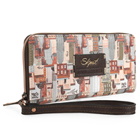 Cartera De Mujer Skpat Buildings En Polipiel