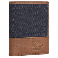 Cartera De Hombre Lois Rogers En Lona/Piel