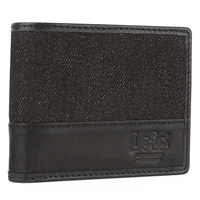 Cartera De Hombre Lois Rogers En Lona/Piel