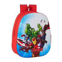 MOCHILA SAFTA 3D AVENGERS 32X27