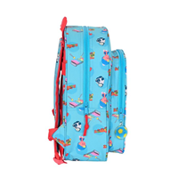 MOCHILA SAFTA CLEO&CUQUIN GOOD NIGHT ADAPTABLE A CARRO 34X26 L23